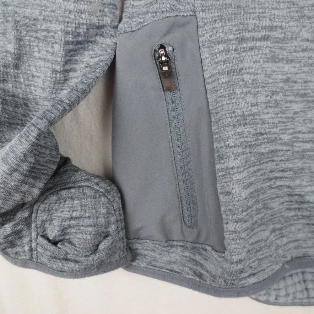 Nike Running Element Shirt Womens Med Gray Long Sleeve Training Running Outdoors